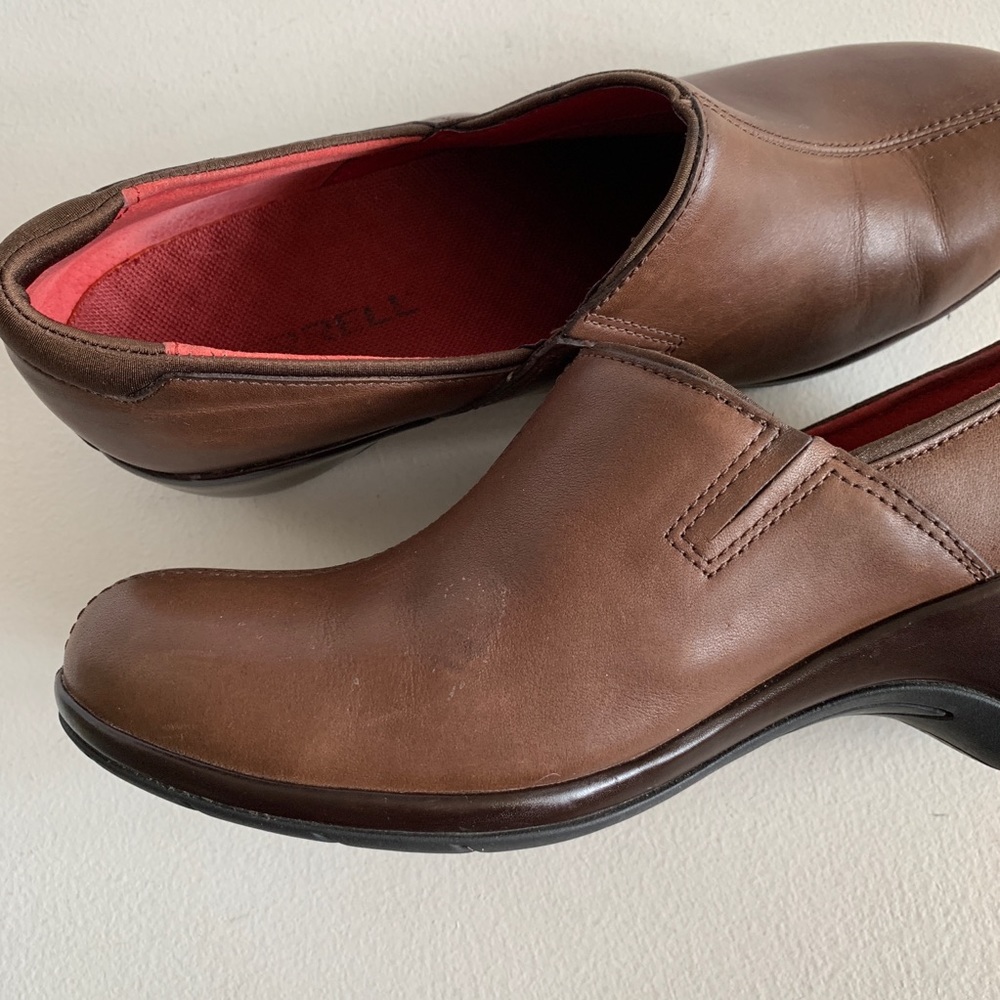 Merrell Angelic Brown Leather Slip On - Picture 4 of 8